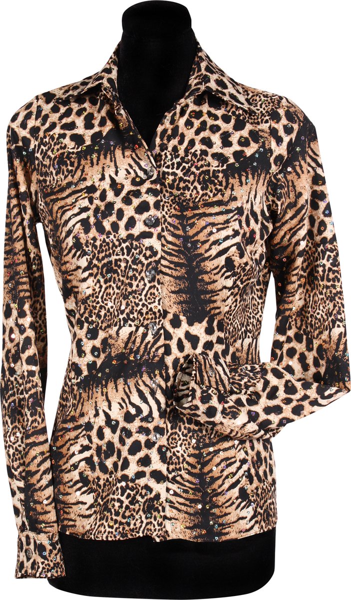 Blouse Tigerqueen dames | Maat M